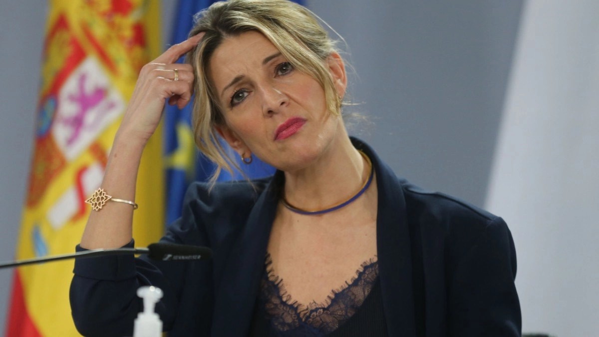 Yolanda Díaz ontvangt slechte cijfers van de OESO: Spanje is opnieuw koploper in de werkloosheid