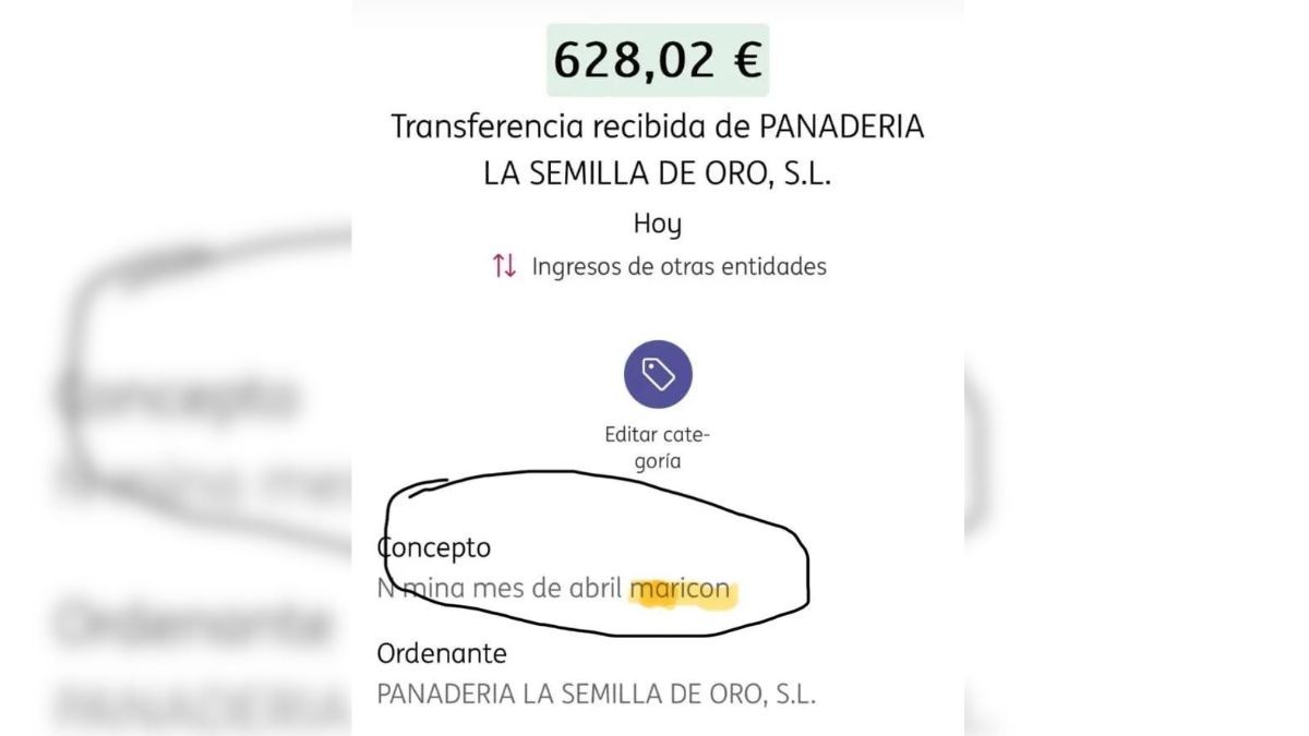 Een bakker uit Malaga hekelt zijn baas wegens homofobe behandeling bij het ontvangen van zijn salaris