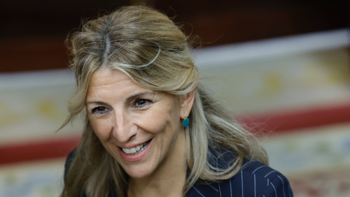 Yolanda Díaz zegt dat ze er “superzeker” van is dat de overeenkomst om de werkdag te verkorten mogelijk is