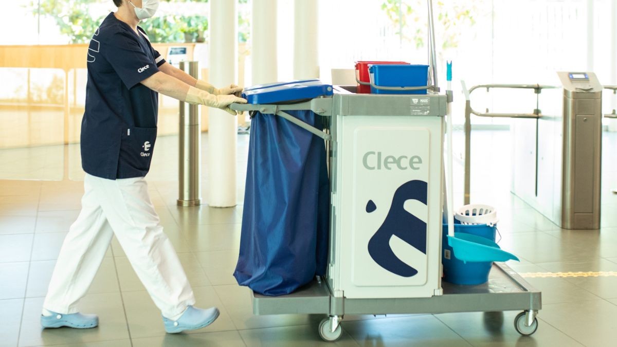 Clece publiceert een vast dienstverband voor schoonmaakpersoneel in scholen en andere voorzieningen: salaris van 1.400 euro