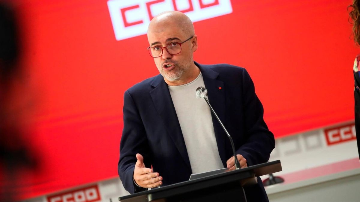Curriculum van Unai Sordo, de leider van CCOO die strijdt voor arbeidstijdverkorting