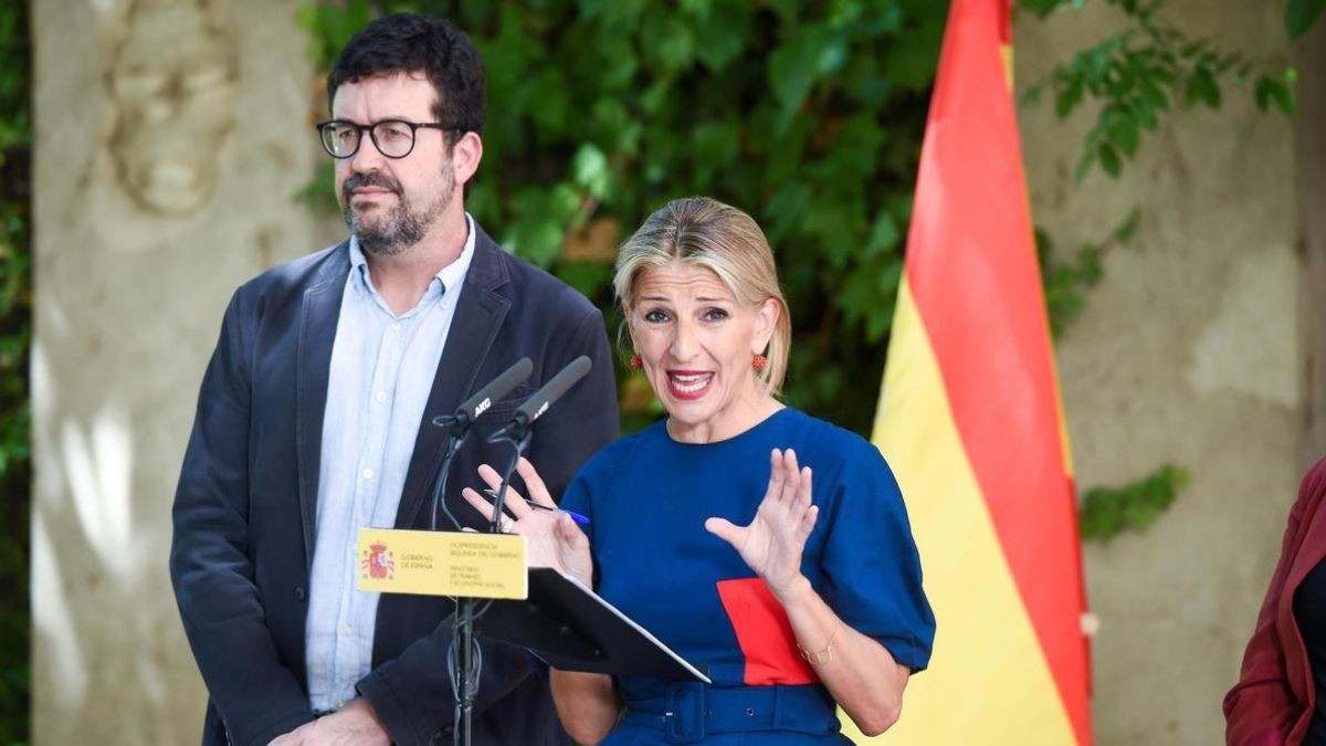 Yolanda Díaz bevestigt wanneer de werktijdverkorting zal plaatsvinden, en dat zal binnenkort gebeuren