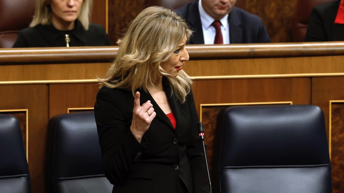 Yolanda Díaz geeft het conflict met de PSOE over de arbeidstijdverkorting toe: “Ik begrijp niet waarom ze de arbeiders geen goed nieuws willen geven”