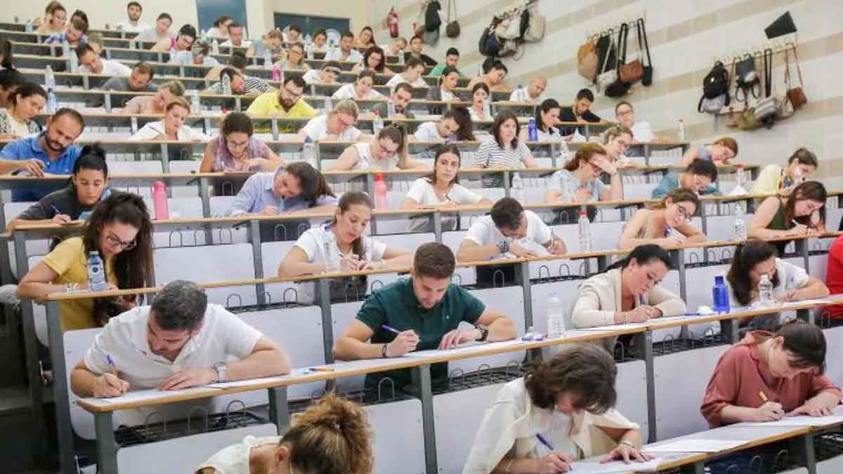 Verschillende tegenstanders van een examen