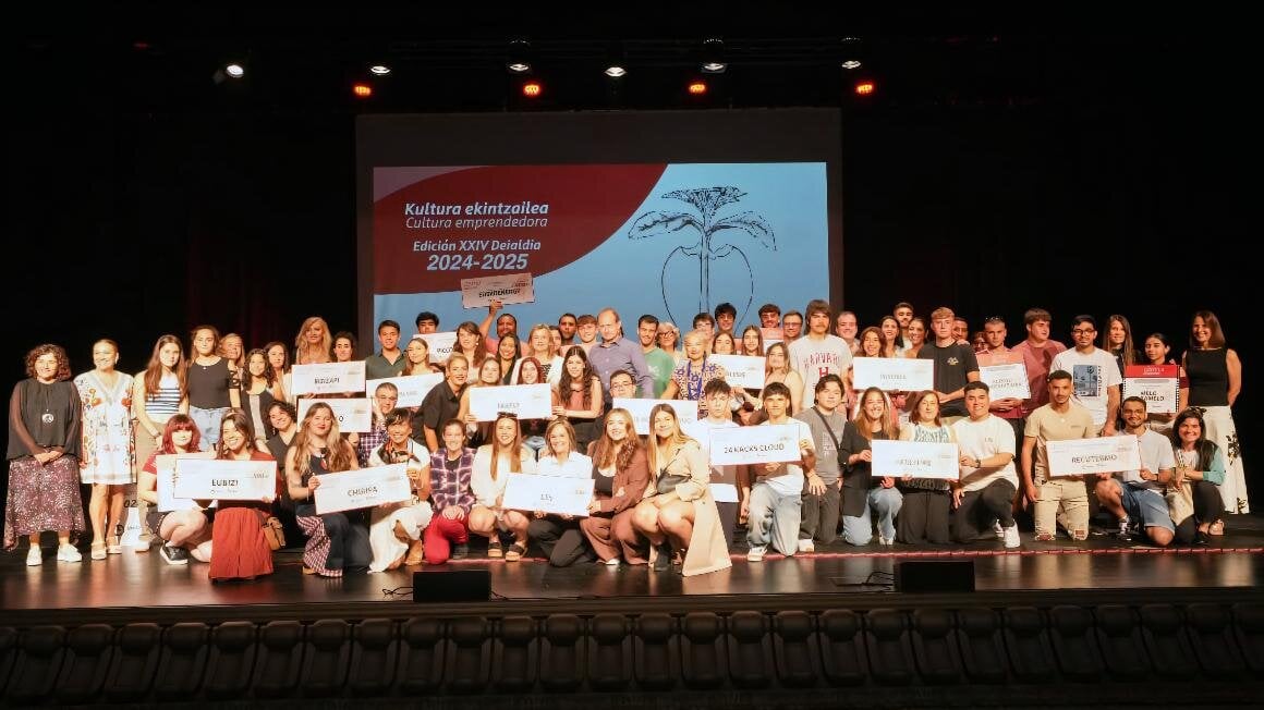 128 FP Student Business Ideas kan kleine echte bedrijven worden, met het Baskische Inpressari -programma