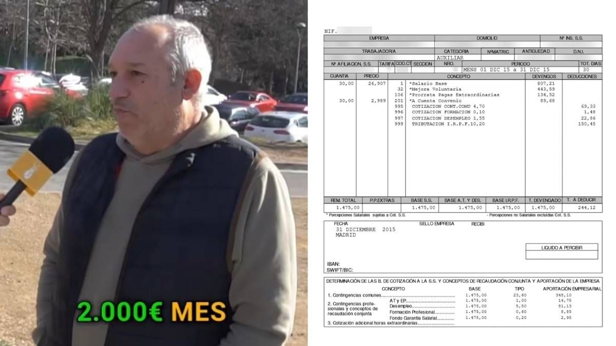 Een lasser, zonder haar op de tong wanneer hem wordt gevraagd of hij over een paar jaar een goed salaris zal hebben: "Nee, omdat immigratie onze arbeid eet"