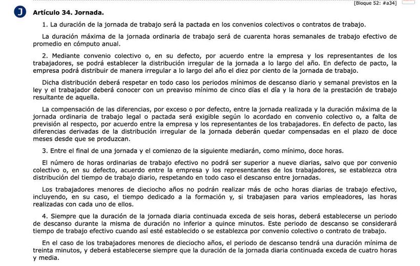 Artikel 34 van het Arbeidersstatuut