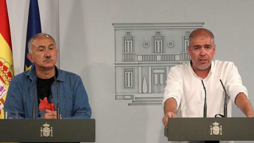 Pepe Álvarez met Unai Sordo