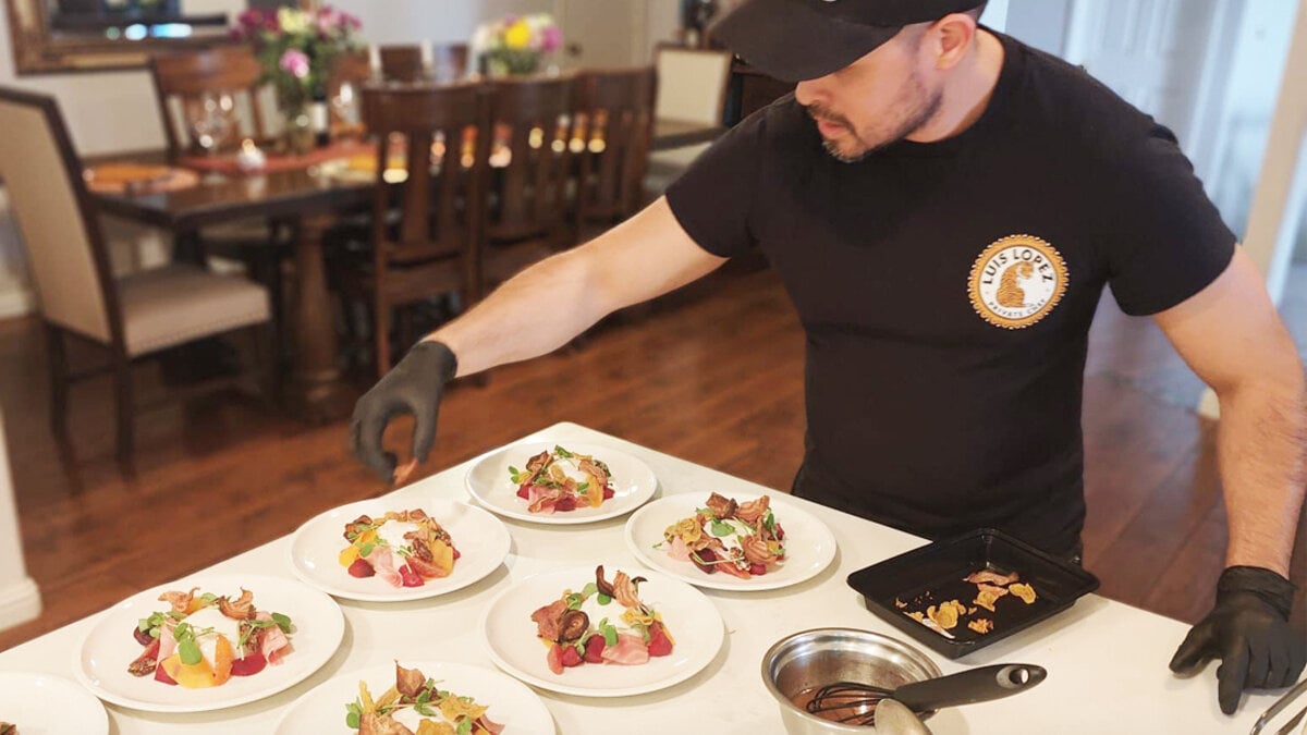 Een ondernemer triomfeert in Californië en brengt de Spaanse gerechten naar exclusieve privé -evenementen