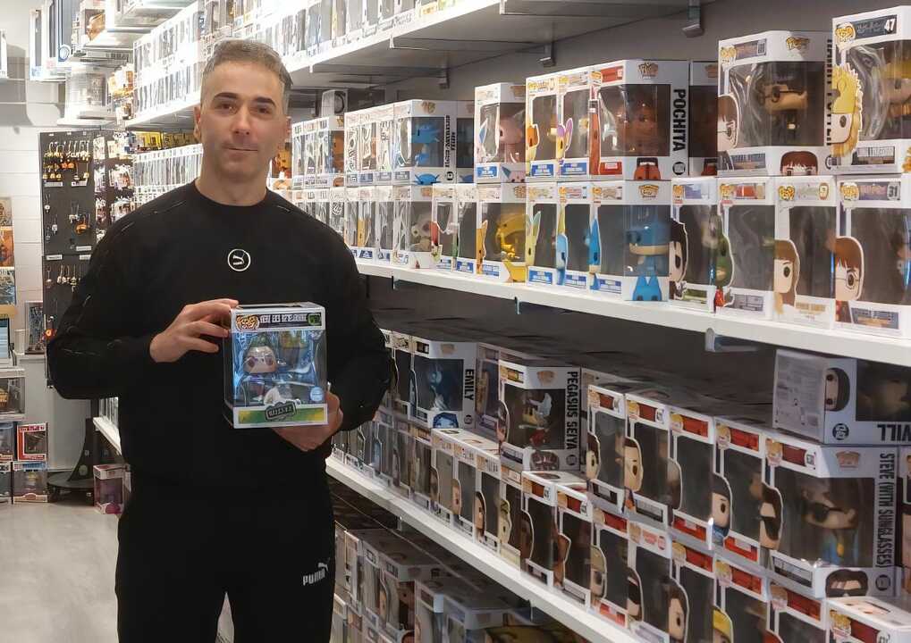   David Vidal Criado is directeur van Friki Shop