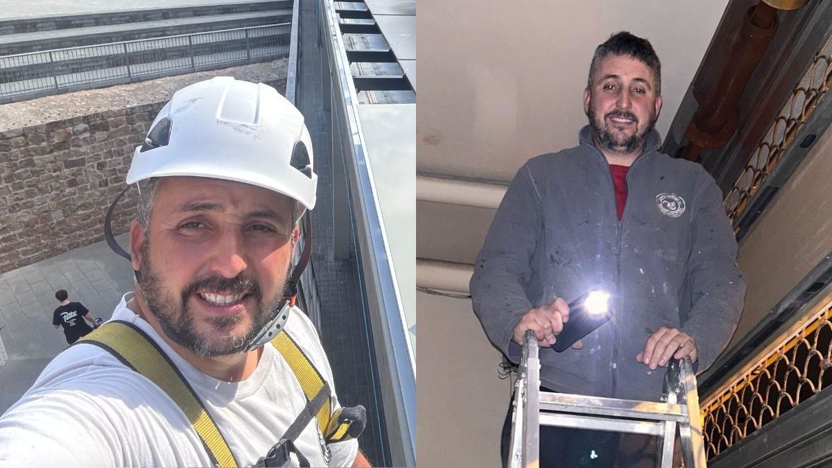 Cristian, metselaar, over het gebrek aan generatiewisseling: "Vandaag verdient een jongeman 1.600 euro en kan hij geen ladder beklimmen. Velen willen geld verdienen zonder hun kont van hun stoel te halen"