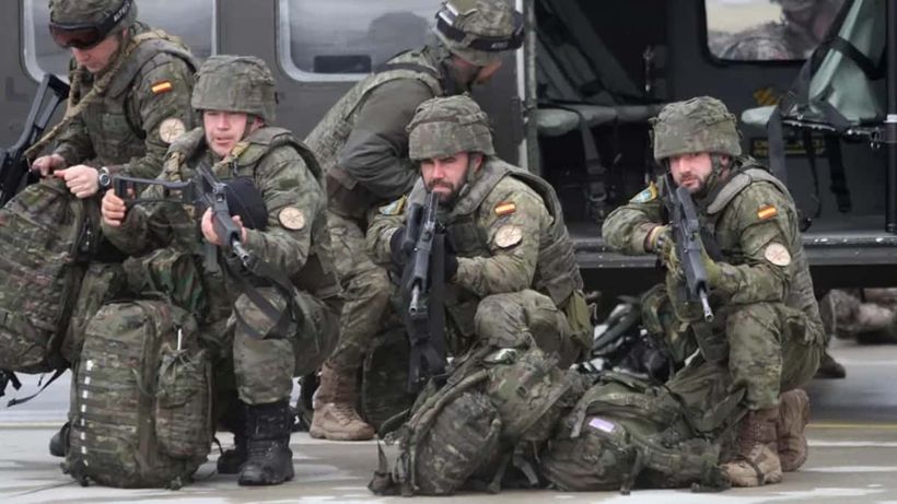 Verschillende Spaanse soldaten