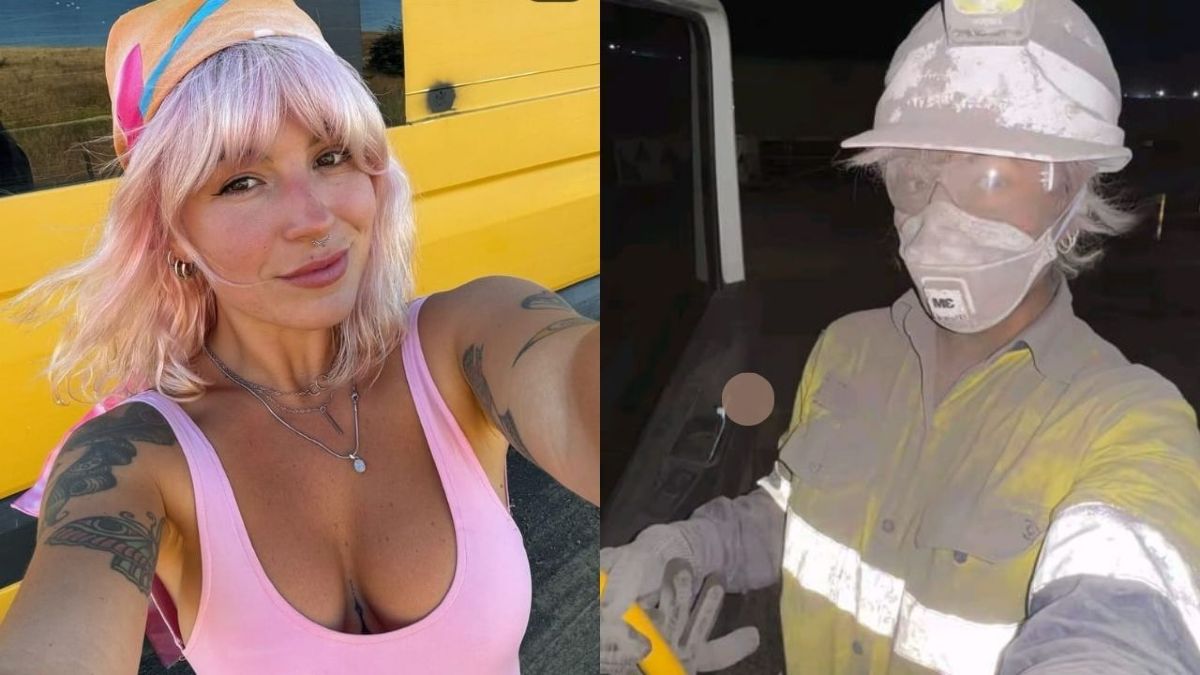 Virginia (31 jaar), van actrice tot werkster in de mijnen in Australië: "Ik draai diensten van 12 uur midden in de woestijn en reken 25 euro per uur. Dit is niet voor iedereen"