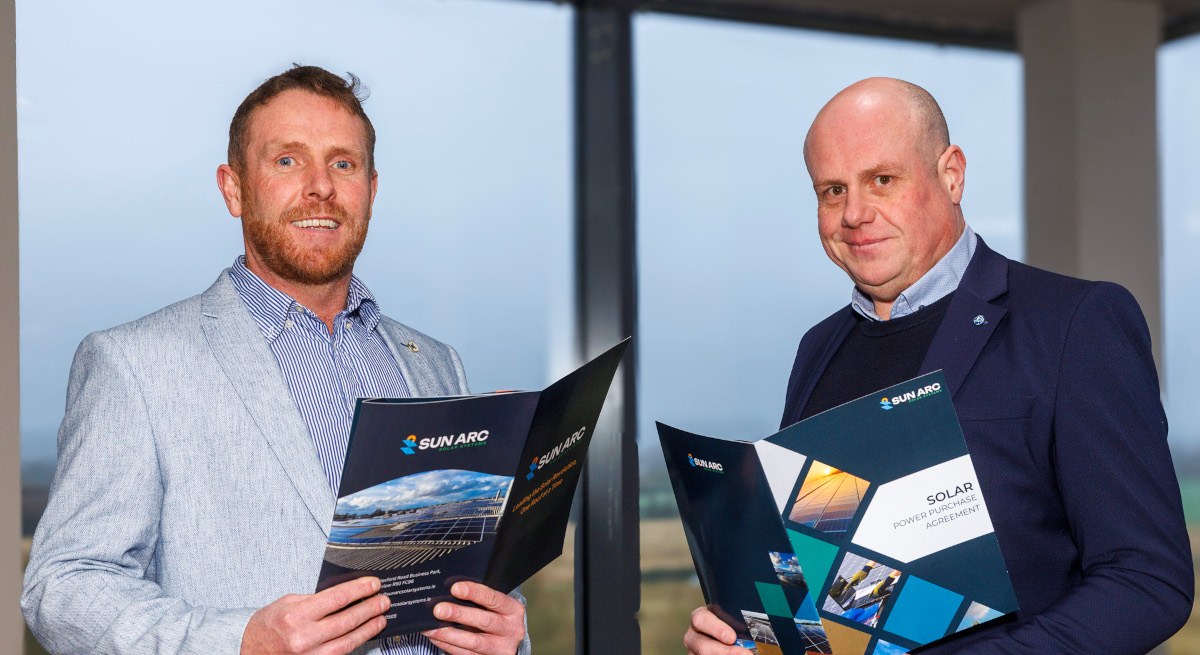 Carlow's SunArc kondigt de creatie aan van 50 banen met een investering van € 20 miljoen