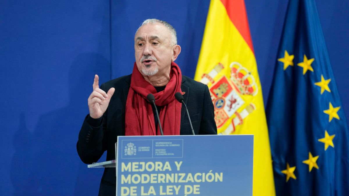 Pepe Álvarez (UGT) noemt AIReF “frivool” vanwege haar rapport over de toename van medisch ziekteverlof
