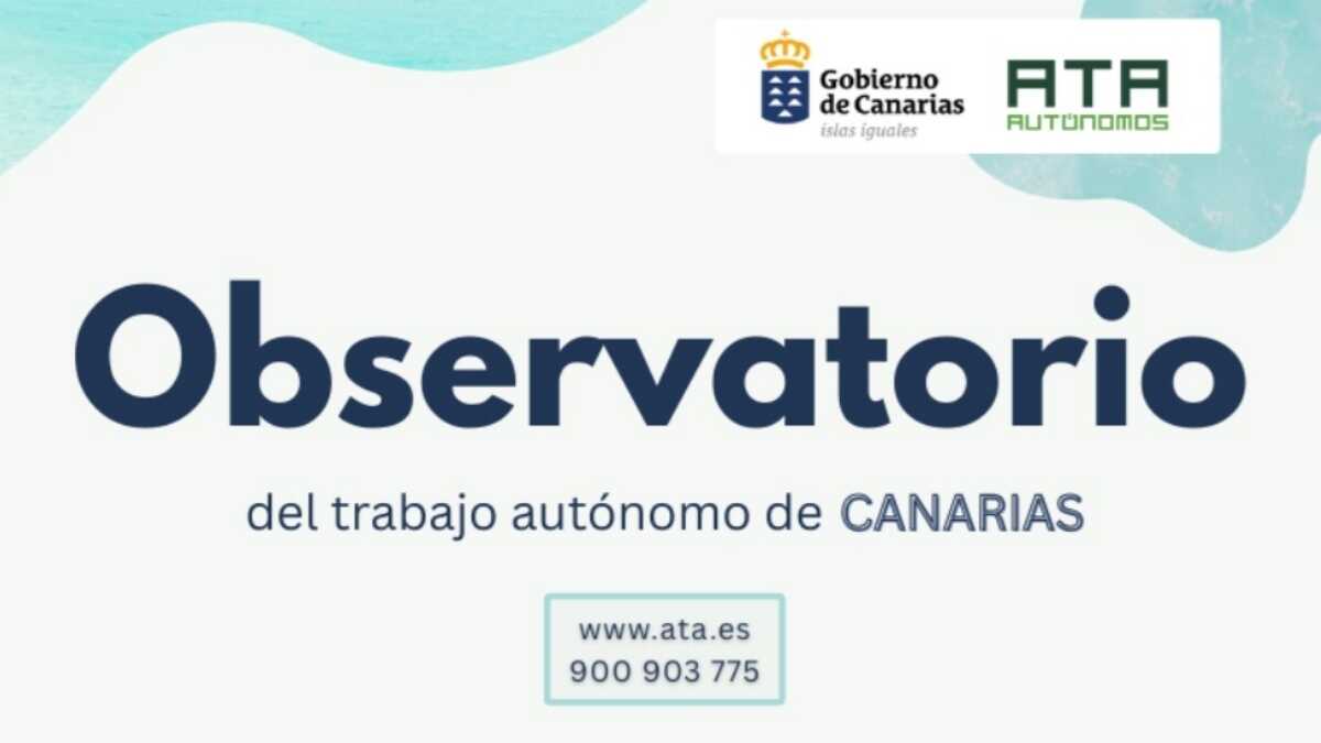 De regering van de Canarische Eilanden en ATA Canarias richten een observatorium op voor gegevens over zelfstandigen