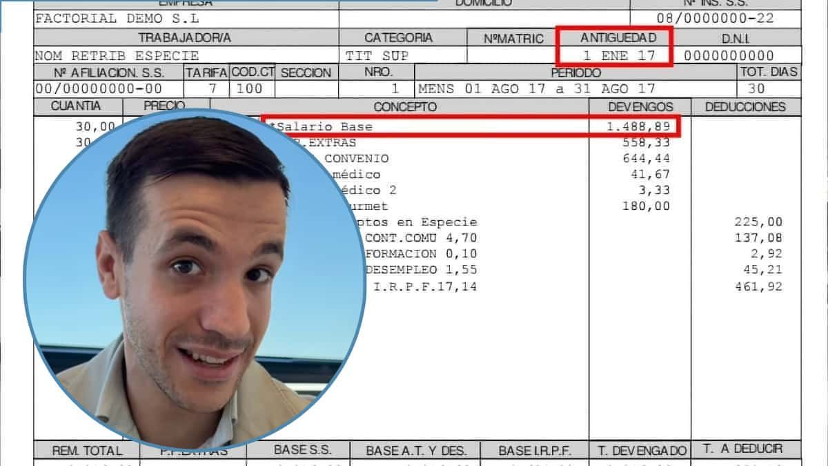 Juanma Lorente, arbeidsjurist: "Als u zonder uitleg 200 euro minder op uw loonlijst ziet staan, heeft u 20 dagen de tijd om aanspraak te maken of te vertrekken met compensatie en werkloosheid"