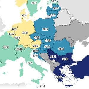Ze zeggen dat Duitsers meer werken dan Spanjaarden en uit dit onderzoek blijkt dat de realiteit heel anders is