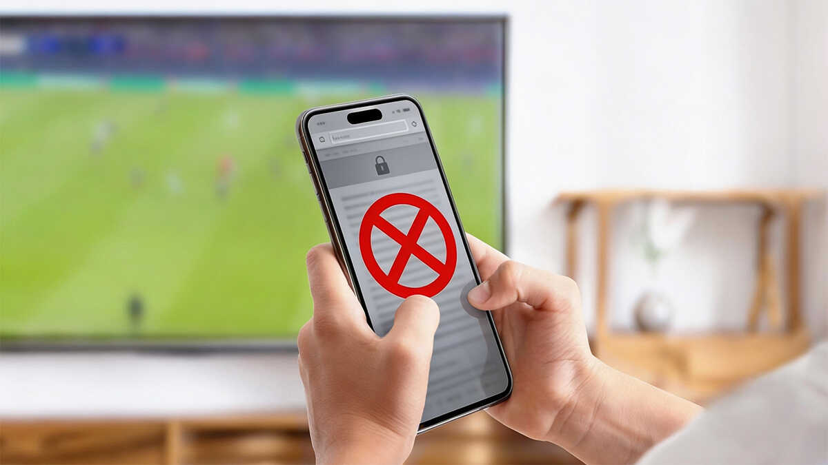 Duizenden websites van freelancers met online bedrijven lijden onder enorme blokkades als gevolg van voetbalpiraterij