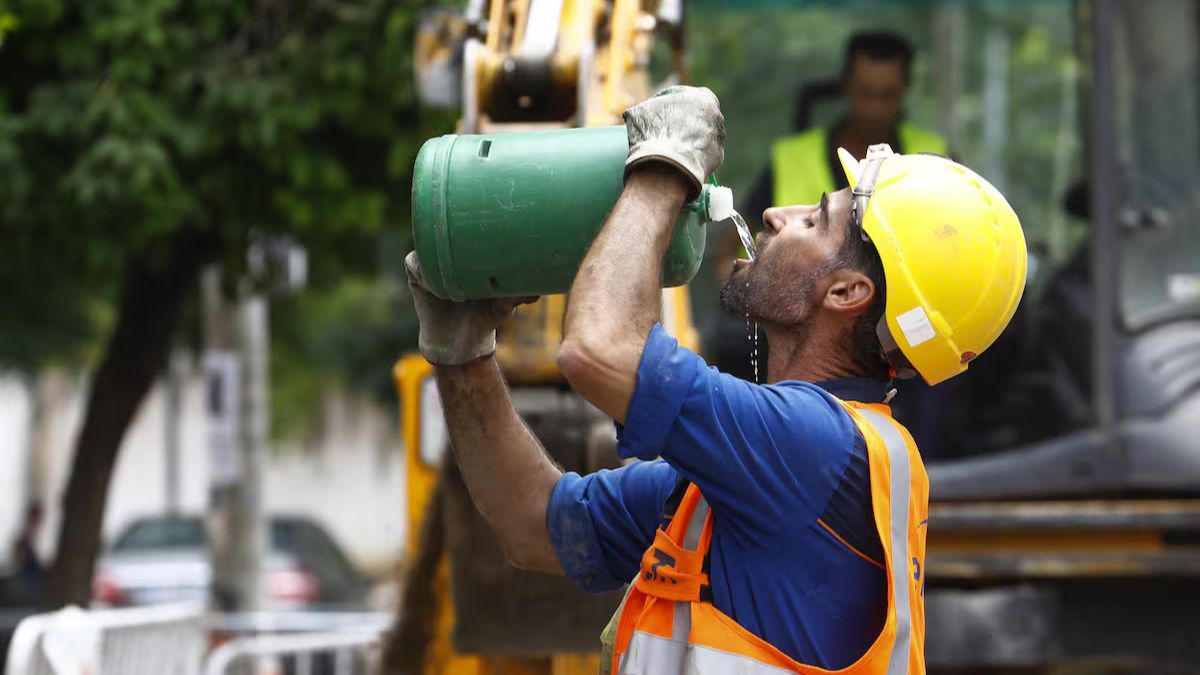 Extreme hitte treft 5,5 miljoen werknemers: de bouw en de landbouw behoren tot de meest blootgestelde sectoren
