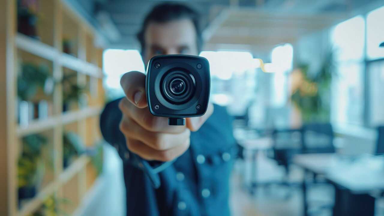 Een camera in een gang kan illegaal zijn: boetes voor bedrijven met werknemers