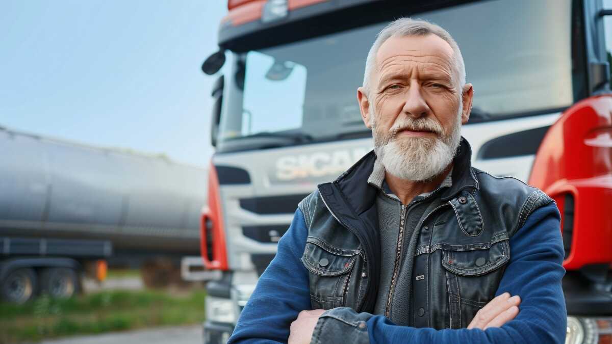 Zelfstandige transportarbeiders konden in oktober de details van hun vervroegde pensionering vernemen