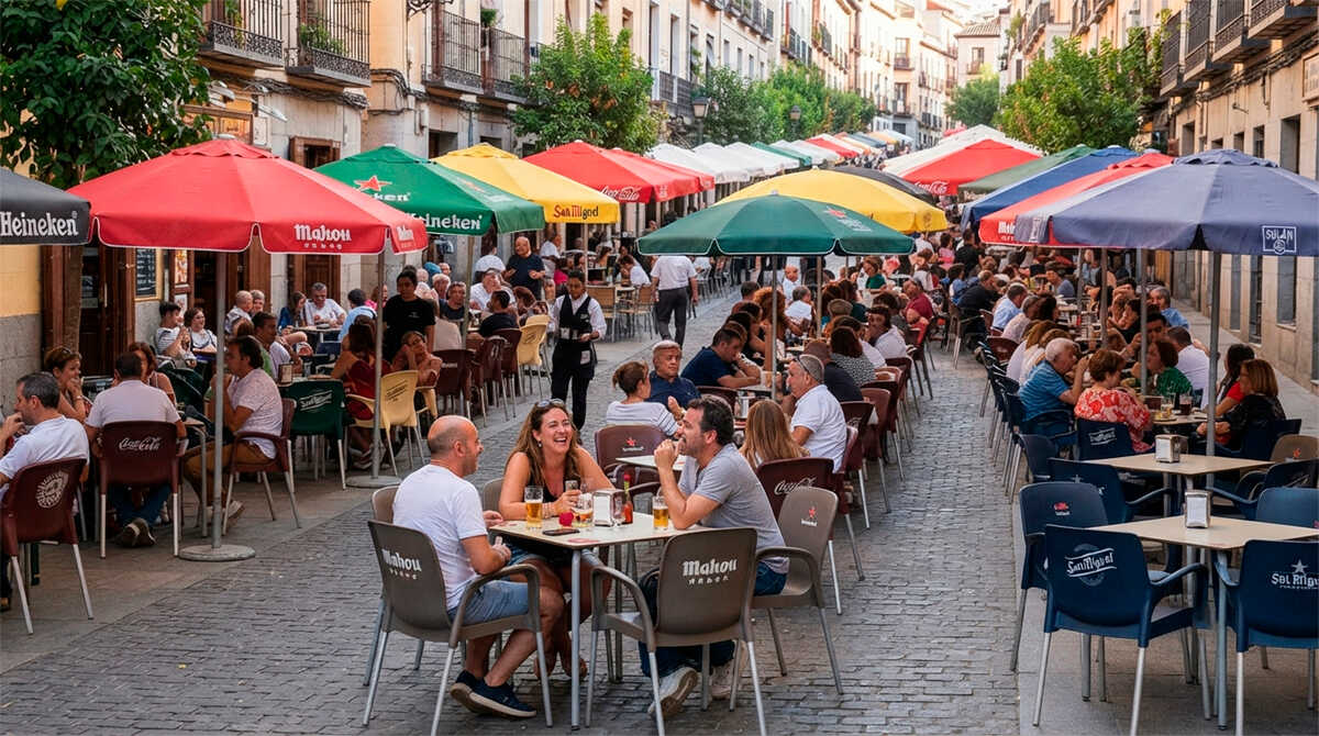 De Hoge Raad kan zelfstandige hoteliers zonder de gratis tafels en parasols laten die merken hen geven